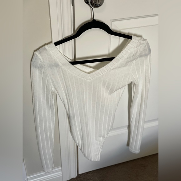 SHEIN White Bodysuit - New Never Worn - Picture 2 of 3